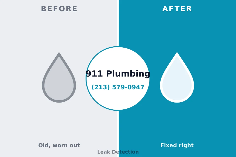 Before and after: plumbing company Barberton, WA